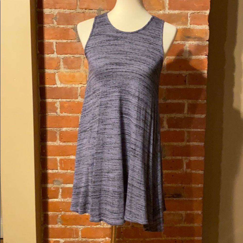 Plume and thread knit mini dress